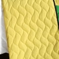 thumbnail image 4 of G&J Bar of Rum 3PC Cotton Quilts Blocks Quilt Set Full/Queen Size Yellow Color, 4 of 4