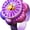 Purple, variant on Wrist Watch Fan with LED Light, Battery Powered Wearable Portable Cooler Mini Fan, Ideal for Cycling, Picnic, Vacation, Home, Outdoor Camping, Boys, Girls, Men, Women