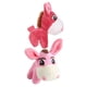 thumbnail image 2 of Stuffed Animal Pendant 2Pcs Vivid Donkey Keychains Bag Ornaments Plush Toys Perfect For Kids, 2 of 5