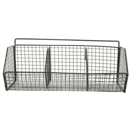 OULII Metal Wall Shelf Black Kitchen Rack for Storage and Organization