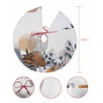 thumbnail image 7 of Boho Middle Century Christmas Tree Skirt 48 Inches Large Christmas Skirt Tree, Modern Geometric Abstract Art Botanical Tree Skirt Christmas Decorations for Fireplace Party Holidays Indoor Outdoor, 7 of 7