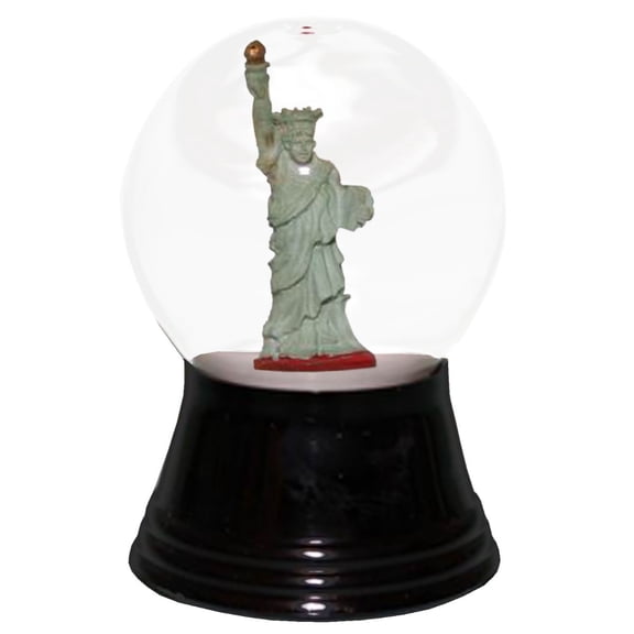 Alexander Taron 2.5" Perzy Small Statue of Liberty Snow Globe