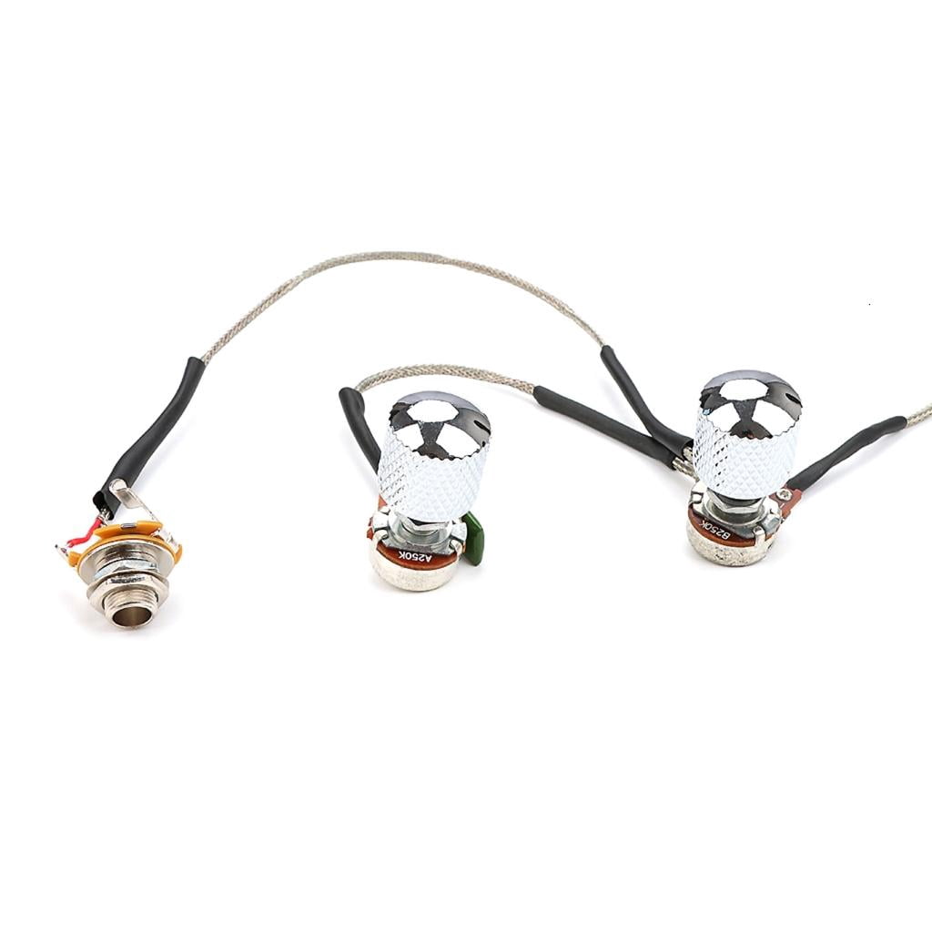 CEORPER Single Coil Guitar PreWired Guitar Pickup with Knobs Electric Guitar Part