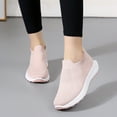 thumbnail image 6 of CPNG Walking Shoes for Women's Woven Orthopedic Breathable Soft Shoes Go Walking Slip On Foam Shoes Hands Slip in Sneakers Arch Support Lightweight and Comfortable Shoe, 6 of 9