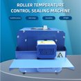 thumbnail image 4 of Sellador de película de plástico para bolsas de envasado de alimentos pequeños, sellador térmico continuo, máquina de sellado con control automático de temperatura con rodillo, 4 of 5