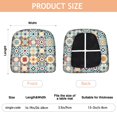 thumbnail image 3 of Multicolor Ethnic Geometric Patchwork Seat Covers for Dining Room Chairs Set Of 4,Stretch Printed Washable Chair Seat Cover with Elastic Ties and Button,Removable Waterproof Couch Cushion Covers, 3 of 6