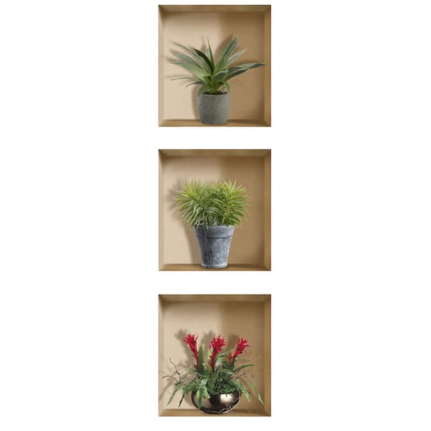 Calcomanías de Pared Baoblaze Decoración Multicolor 30 x 30 cm