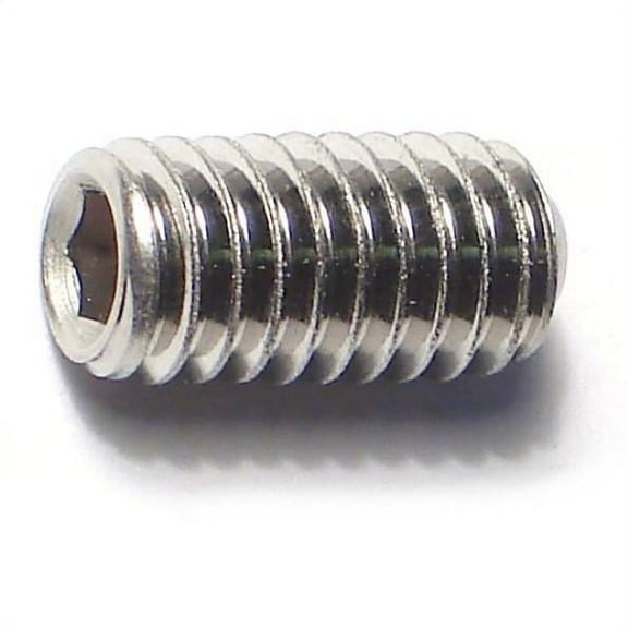 5/16"-18 x 5/8" 18-8 Stainless Hex Socket Headless Set Screws SSSSS-183 (6 pcs.)