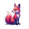 thumbnail image 3 of cartoon Fox Stickers Stickers, Waterproof Fox Stickers Sticker for Water Bottle Laptop Phone Cases Planner Skateboard Luggage Helmet Party Favor Decor, Ideal for Adults Teens Teacher Rewards, 3 of 9