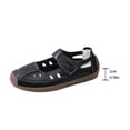 thumbnail image 4 of Xfvqtps Womens Casual Walking Sandals Closed Toe Sandals Hook and Loop Strap Hollow out Breathable Comfortable Shoes, 4 of 9