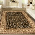 thumbnail image 3 of Radici Usa Noble Area Rug 1318 Black Bordered Medallion 5' 5" x 8' 3" Rectangle, 3 of 3