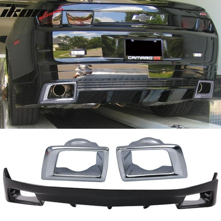 Skyline Rear Lip - Fits 10-13 Chevy Camaro Ground Effect ZL1 OE Rear Bumper Lip Spoiler
