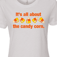 thumbnail image 4 of Inktastic All About the Candy Corn Women's T-Shirt, 4 of 5