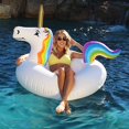 thumbnail image 2 of Shiyou-Licorne Bouée de Piscine - Radeaux Gonflables, Adultes & Enfants, 2 of 4