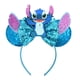thumbnail image 2 of Diademas con orejas de Mickey Mouse para mujer, accesorios para el cabello fiesta, diadema de punto de Lilo de dibujos animados para niñas y niños, diadema con lazo de lentejuelas 2024, 2 of 5