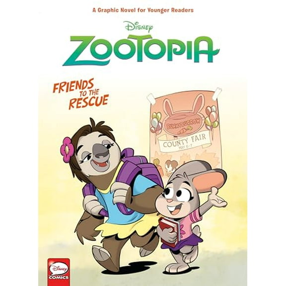 Pre-Owned Disney Zootopia: Friends to the Rescue (Younger Readers Graphic Novel), 9781506710549, 1506710549, Hardcover, Illustrated edition