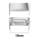 thumbnail image 4 of 2 Adaptadores Correa Samrtwatch para Conectores Banda Fitbit Charge 5 (plata), 4 of 6