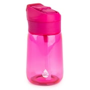 TAL Tritan Flip Kids Water Bottle 14oz, Pink