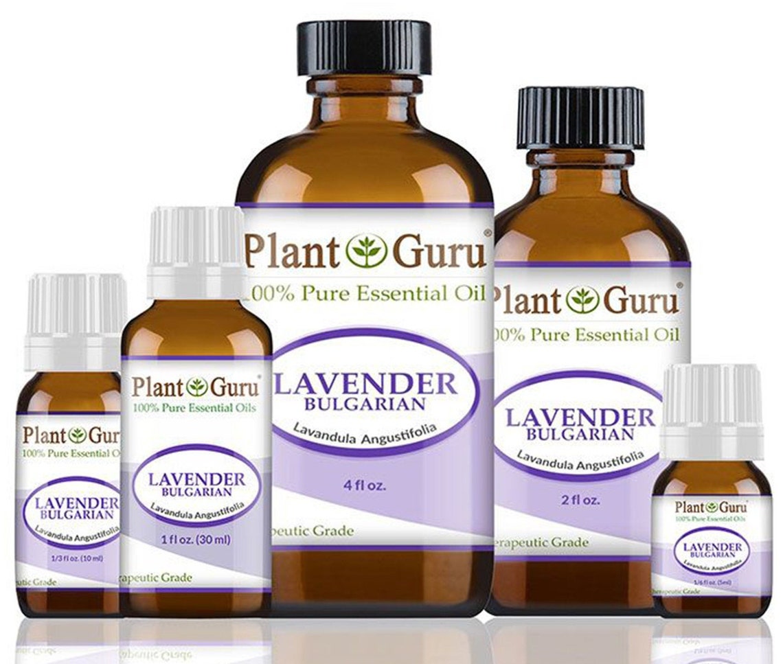 Lavender Essential Oil 4 oz (Bulgarian) 100% Pure Natural Undiluted Therapeutic Grade For Skin, Body and Hair Growth, Aromatherapy Diffuser, Great for Relaxation and Calming