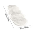 thumbnail image 3 of Dmlowu Extra Long Runner Rug for Hallways, Non-Slip Washable Bedroom Rug, Fluffy Plush Solid Color Area Rug for Living Room Hallway, "19.6 x 70.8", 3 of 6