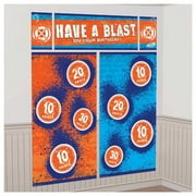 Amscan Nerf Scene Setters Wall Decorating Kit, Multisize, Multicolor