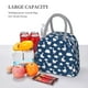 thumbnail image 5 of Fotbe Cute Goose On Blue Sky Bolsa de Almuerzo con Estampado, Lonchera Aislada, Contenedor de Comida Reutilizable Tipo Cooler a Prueba de Fugas, 5 of 6