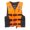 Orange, variant on koolsoo Swim Jacket Sports Gear Portable Life Suit Vest for Drifting Boating Sailing 2XL Red