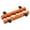 Orange, variant on Yammee Vises Jaw Pad Benches Vises Insert Clamp Benches Vises Jaw Pad Repair Clamp