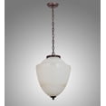 thumbnail image 4 of Meyda Tiffany 172339 Ovum Aquinum 2 Light 14" Wide Pendant - MultiColor, 4 of 5