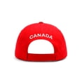 thumbnail image 4 of KNITE Gorra Fútbol Canadá Roja Copa 2026 Fan Sport Ajustable Bordada 3D, 4 of 5