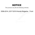 thumbnail image 2 of Kugel Front Wheel Bearing Pair for Car 2006-2014 2017-2019 Honda Ridgeline - Left Right Side (Driver Passenger) K70-100526, 2 of 10