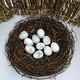 thumbnail image 2 of Mini huevos de pájaro de ágata de cristal de 20 mm (10 unidades) | Huevos de Pascua naturales pulidos | Cristales curativos diminutos de 2 cm | Simbolizan nuevos comienzos | Set de regalo con bolsas, 2 of 2