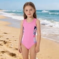 thumbnail image 2 of RTKFRFLM Girls Swimsuit Set Printed Tankini Top and Boyleg Swim Shorts 2-Piece Bikini Set Beach Bathing Suit Kids, 2 of 5
