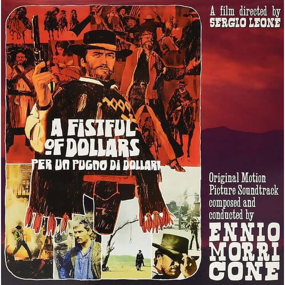 Ennio Morricone - A Fistful of Dollars (Original Motion Picture Soundtrack) [Limited Blue Colored Vinyl]