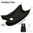 thumbnail image 6 of Beard Bib Apron For Men, Beard Bib Hair Catcher Valentines Day Gifts Gift Beard Trimming Catcher Bib For Shaving & Hair Clippings,Non Stick Hair Cape Cloth Waterproof With 2 Suction Cups Gift For Men, 6 of 7