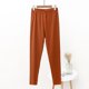 thumbnail image 1 of Pantalones cálidos de color liso para mujer, pantalones de terciopelo alemán de doble cara sin costuras, leggings de cintura alta, pantalones largos, ropa interior cálida, pantalones de poliéster para, 1 of 7
