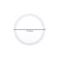 thumbnail image 3 of Lampara Luminaria  Bloosom Luz 18w Ajustable 175mm Diametro 10 Piezas Blanco, 3 of 4