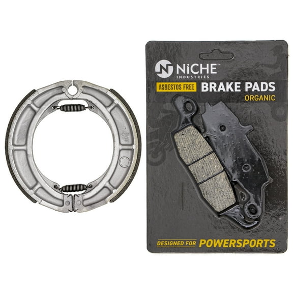 Niche Organic Brake Pad with Shoe Set for Suzuki Marauder 800 Motorcycle MK1002773