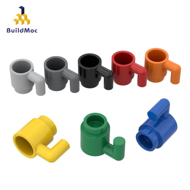 10 piezas MOC 3899 6264 28655 taza de utensilios compatibles con ladrillos DIY bloques de construcción de partículas rompecabezas para niños juguete de regalo para el cerebro
