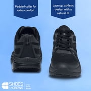 Shoes For Crews Energy II, Womens Slip Resistant Work Shoes, Water Resistant, Black