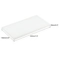 thumbnail image 2 of Uxcell 7.87'' x 3.94''x0.31'' Cutting Board Mat Stamping Punching Hammer Pad Plastic White 1pcs, 2 of 5