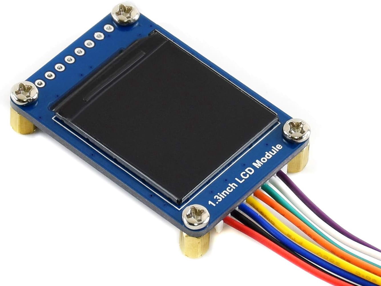 TOP1 1.3inch Display LCD Screen Module 240×240 Pixels SPI Communication RGB 65K Color LED Backlight Support /STM32 Board