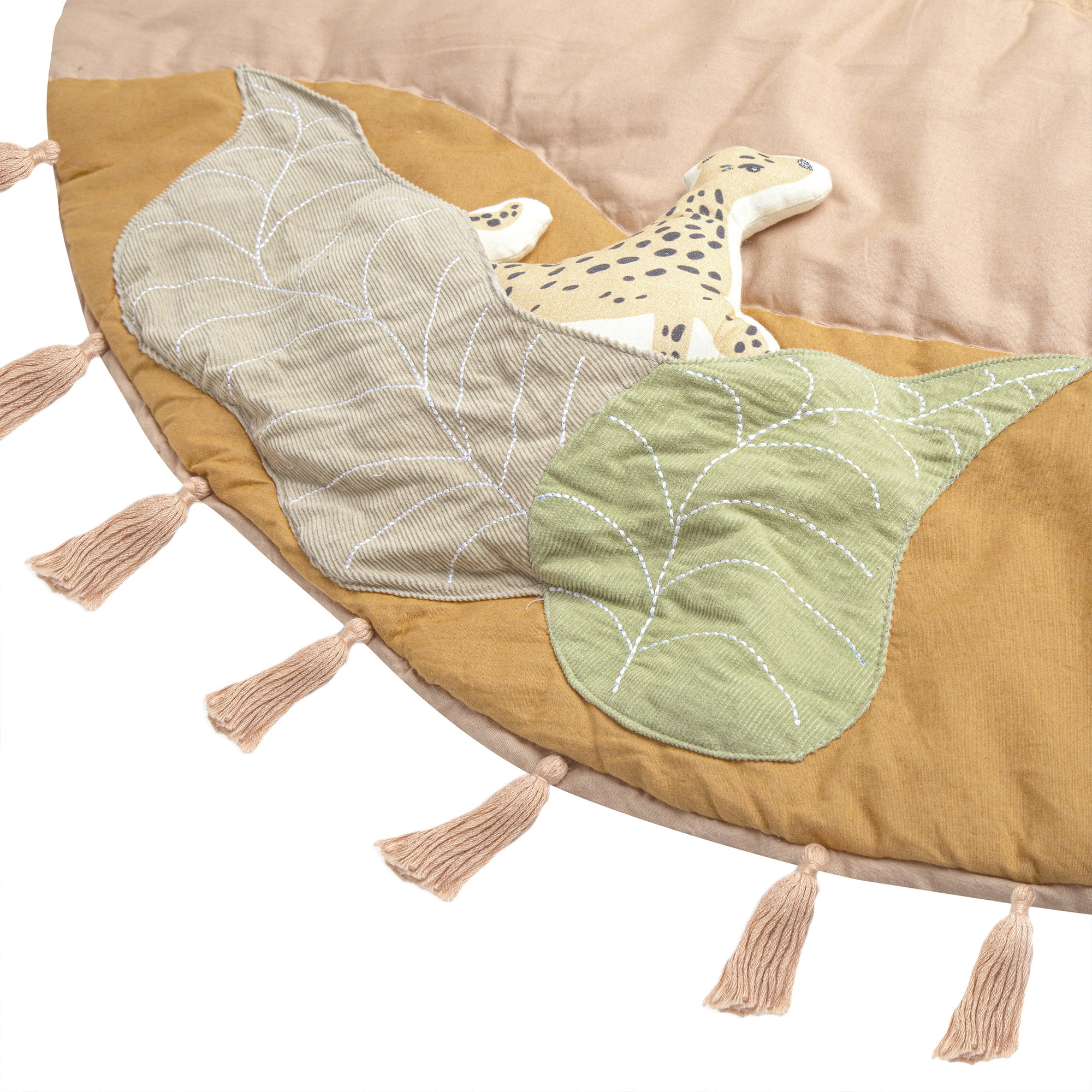 Crane Baby Desert Sunset Activity Mat for Newborn, Play Mat For Baby, Safari Nursery Decor