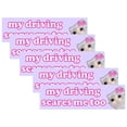 thumbnail image 4 of Car Sticker - My Driving Scares Me Too Self Adhesive -, 4 of 8