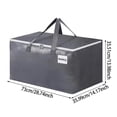 thumbnail image 2 of Clothes Storage under Bed Storage Cloth Large under Bed Storage Containers Small Storage Bags with Zipper Storage Containers Bedroom Closet Storage Cubes for Clothes Storage Small Storage, 2 of 3