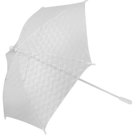 White Parasol Costume Accessory