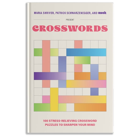 Pre-Owned Puzzle Books for Brain Health Crossword Book: Presented by Maria Shriver, Patrick Schwarzenegger, (Hardcover)