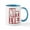 White/Blue Inside, variant on CafePress - Utah Native - 11 oz Ceramic Mug - Novelty Coffee Tea Cup