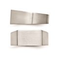 thumbnail image 4 of Mens Polished Stainless Steel Signet Ring, 4 of 4