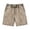 b-196Khaki798, variant on PIMSSY Men Shorts Fashion Washed Distressed Loose Fit Drawstring Shorts Summer Casual Cropped Shorts Solid Color Outdoor Male Holiday Bottoms